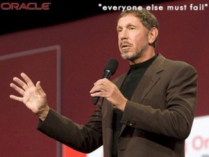 Oracle CEO, Larry Ellison.